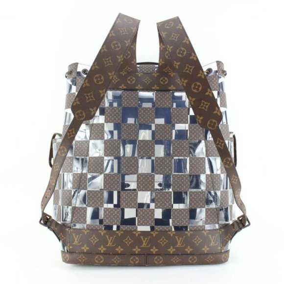 Louis Vuitton Virgil Abloh Monogram Chess Christopher Backpack 21lz720s - Picture 6 of 12